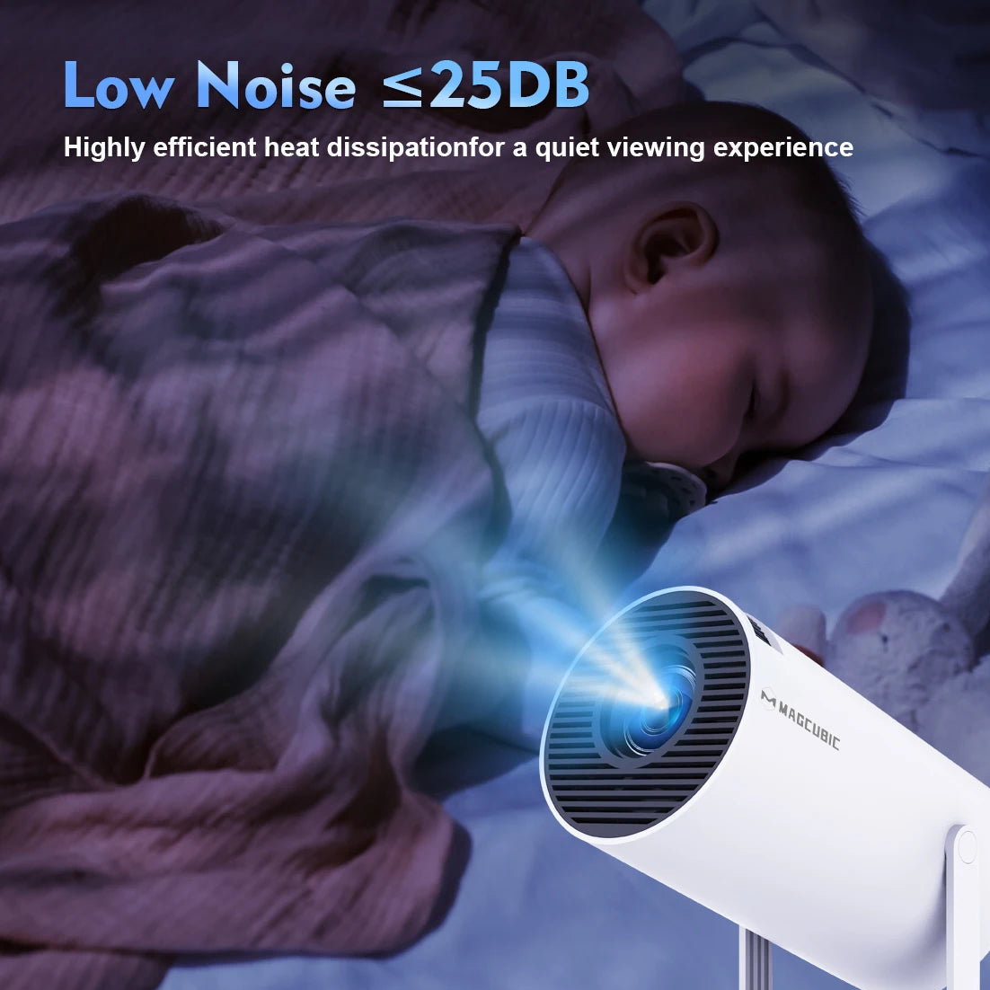 Mini Projector Android 11 4K 1280*720P|Cinema Outdoor Portable Projetor HY300 Pro